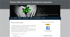 Desktop Screenshot of missionmilby.org